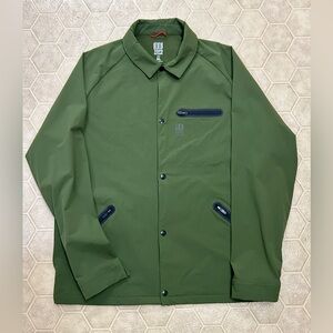 Men’s XL Topo Designs Tech Breaker Fitted Technical Softshell Hybrid Jacket